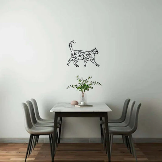 Gato caminando. 45x36 cms.