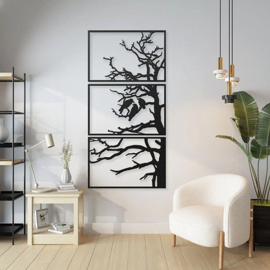 Pájaros en Árbol 50x100 cms.