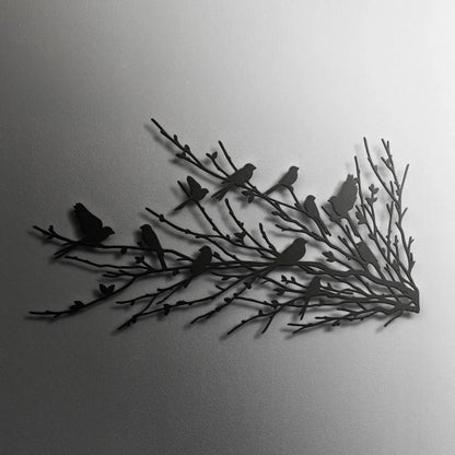 Pájaros Negros 60x30 cms.