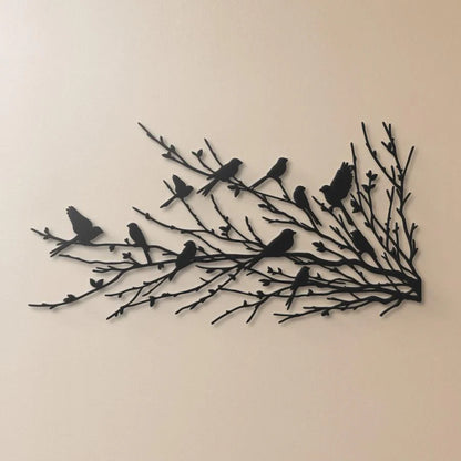 Pájaros Negros 60x30 cms.