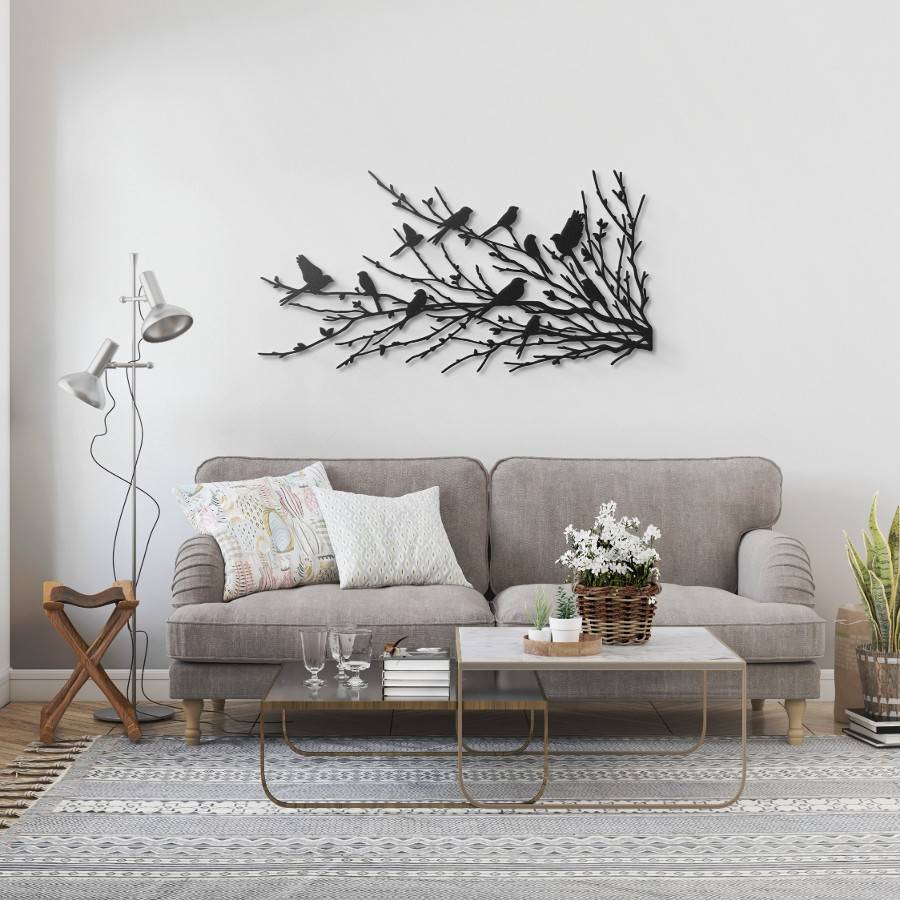 Pájaros Negros 60x30 cms.